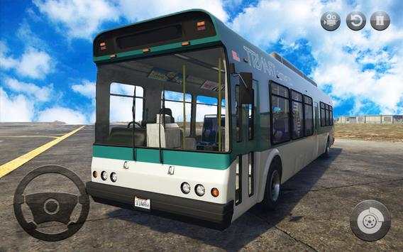 Modern Bus : Urban Transport Driving Simulator 3D screenshot 4