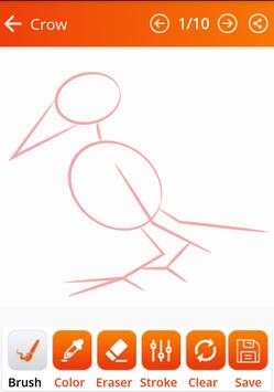 Bird Drawing Apps for Kids- Step by Step Tutorial screenshot 3