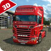 Real Scania Truck Driving 3D logo