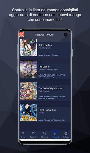 Manga UP! lettore gratuito screenshot 5