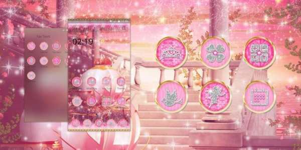 Pretty Pink Princess Theme screenshot 4