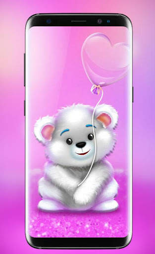Teddy Bear Live Wallpaper - HD Animal Wallpaper screenshot 2