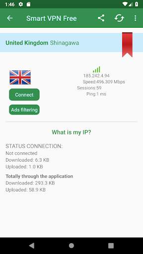 Smart VPN Free screenshot 3