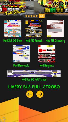 Mod Bussid Truck Canter Anti Gosip Full Strobo screenshot 7
