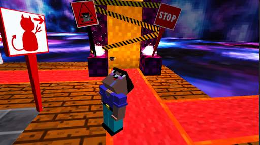 Zombie Monster school 2 Noob Vs Hacker screenshot 3