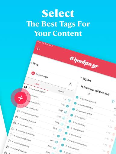 Hashta.gr: Hashtag Generator for Instagram screenshot 9