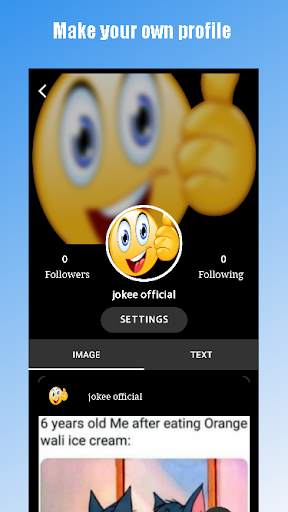 Jokee -  Funny Jokes & Pictures App screenshot 4