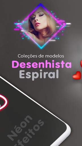 Spiral Photo Editor : Collage & Neon Effects screenshot 4