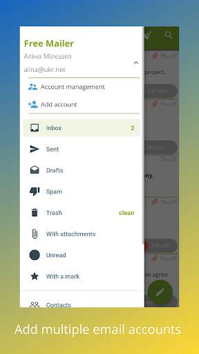 Free Mailer - Mail Client screenshot 2