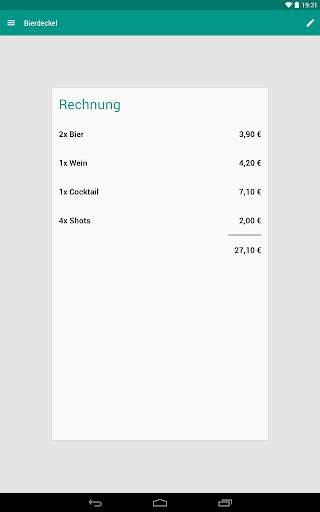 Bierdeckel - Getränke Zähler screenshot 8