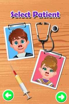 Nose Surgery Games for kids screenshot 2