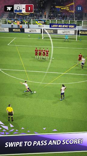 Soccer Super Star - Sepak bola screenshot 1
