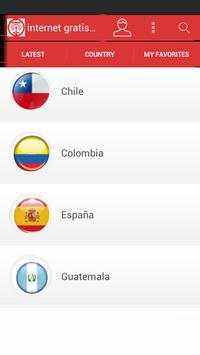 Internet Gratis Android 2016 screenshot 3