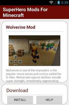 SuperHero Mods For Minecraft screenshot 4