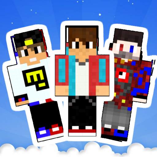 Skins Youtubers for MCPE 1.9
