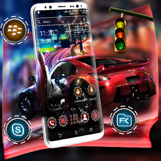 Racing Car Launcher Theme icon