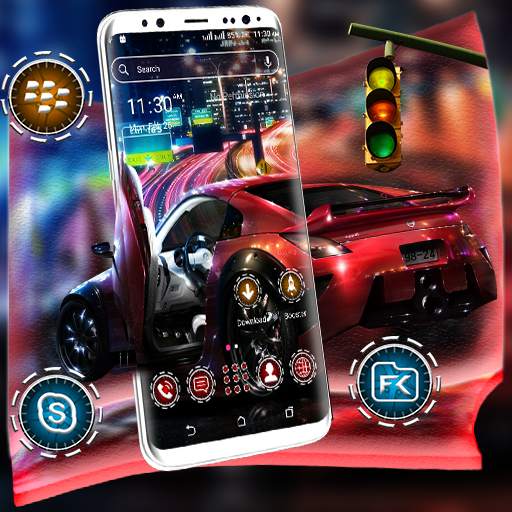 Racing Car Launcher Theme 1.3