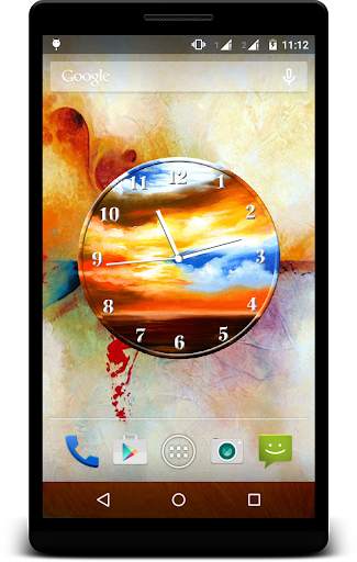 Art Clock Live Wallpaper screenshot 8
