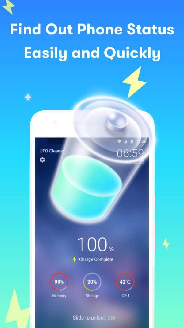 UFO Cleaner : Junk Clean + Task Killer & Booster screenshot 5