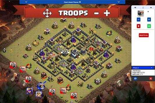 Clash Attack Planner screenshot 2