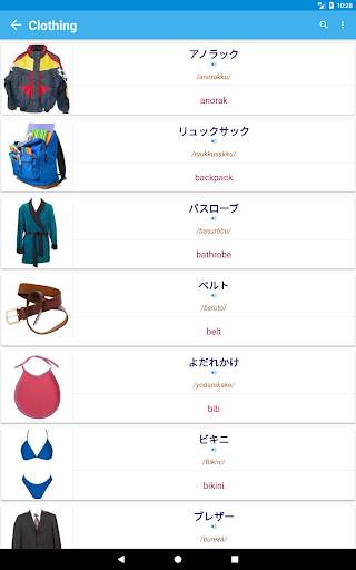 Japanese Vocabulary By Topics (With Pictures) скриншот 18