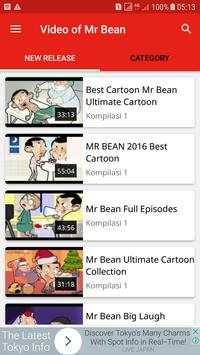 Video of Mr Bean Cartoon screenshot 2