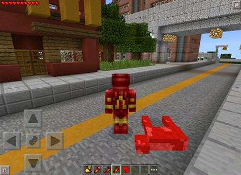 Mod Iron Hero for MCPE screenshot 1