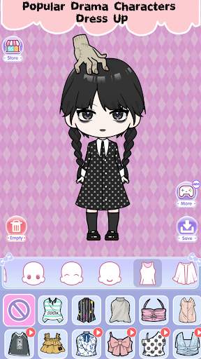 Vlinder Doll: Dress up games screenshot 1
