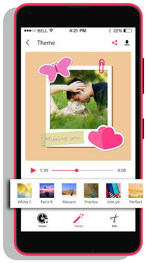 GirlFriend Video Maker With Music screenshot 2