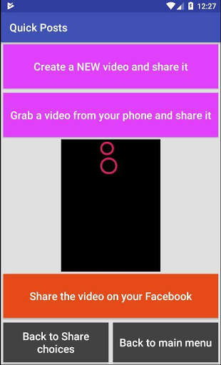 Quick Posts for Facebook स्क्रीनशॉट 4