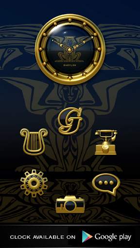 Smart Launcher theme Babylon screenshot 2