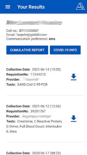 Ampath screenshot 2