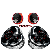 high performance Bass Booster &amp; Volume Control icon
