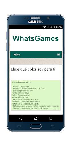 Juegos para whatsapp screenshot 3
