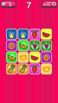 Fruits Matching Game for Kids screenshot 1