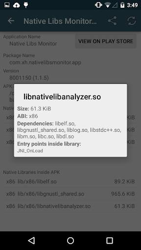Native Libs Monitor screenshot 4