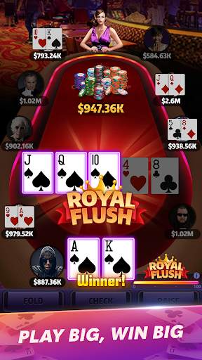 Mega Hit Poker: Texas Holdem screenshot 2