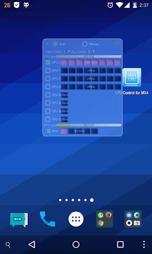 CPU Control for MX4 screenshot 5