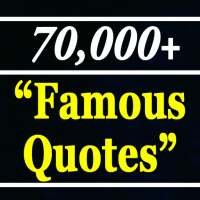 70,000  Famous Quotes - Offline on 9Apps