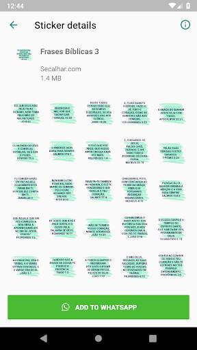 Biblical verses Stickers for Whatsapp PRO screenshot 6