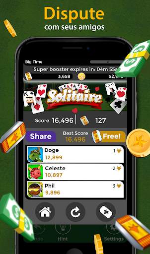 Paciência - ganhe dinheiro screenshot 5