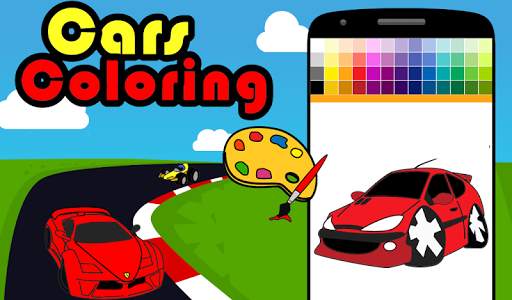 Cars Coloring स्क्रीनशॉट 7