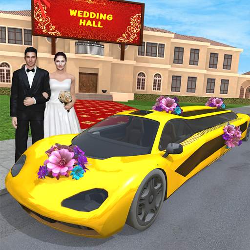 Luxury Wedding Limousine Taxi: 3D Car Driving 2021 1.0