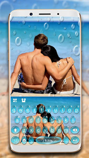 Romantic Photo Tastatur-Thema screenshot 2