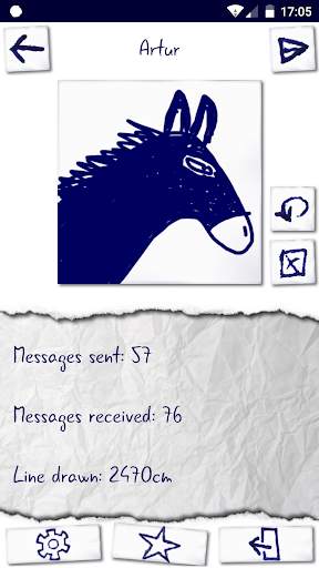 Paper messenger screenshot 3