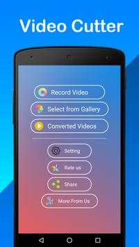Vidoe cutter for android screenshot 1