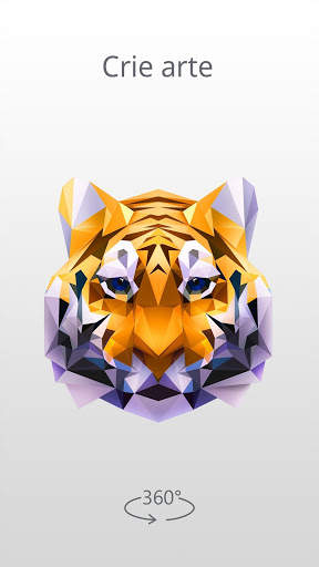 Arte polígono Jogos de puzzle 3D screenshot 1