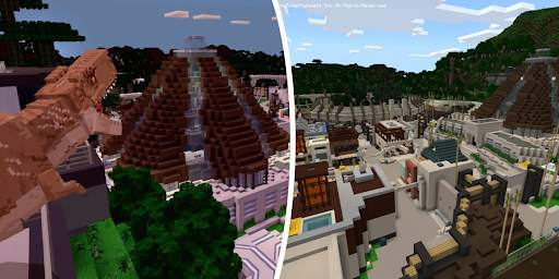 Jurassic Park Map for Minecraft screenshot 4