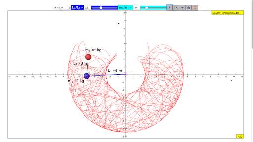 Double Pendulum Simulator screenshot 6
