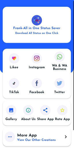 Frank- An All in One Status Saver screenshot 2